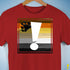 Bear Pride Flag Exclamation Point Premium Unisex T-Shirt - Red